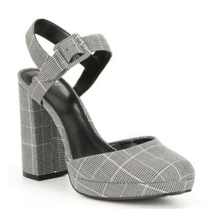 Gia I Bini Plaid Platform Heel